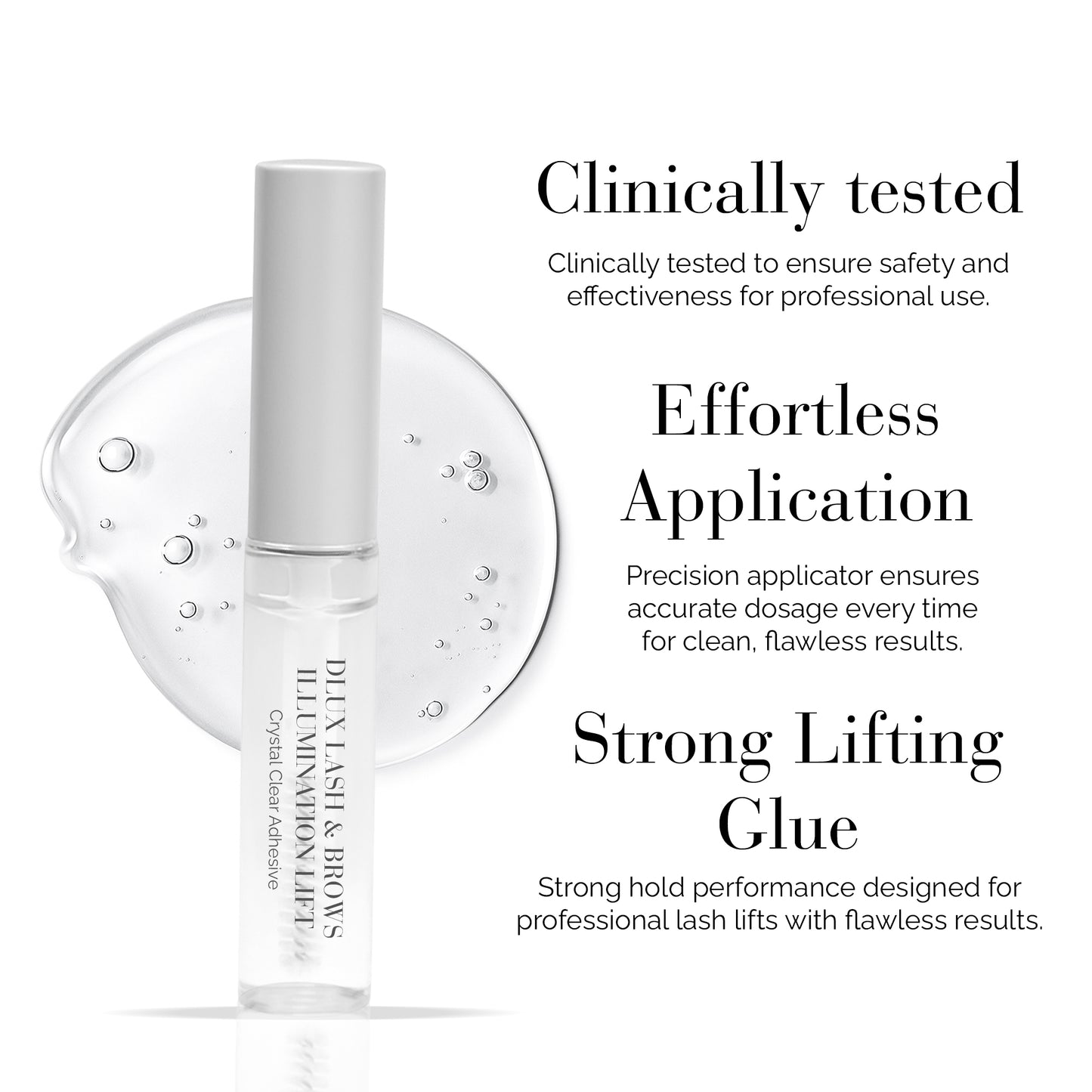 Illumination Eyelash Glue For Lash Lift