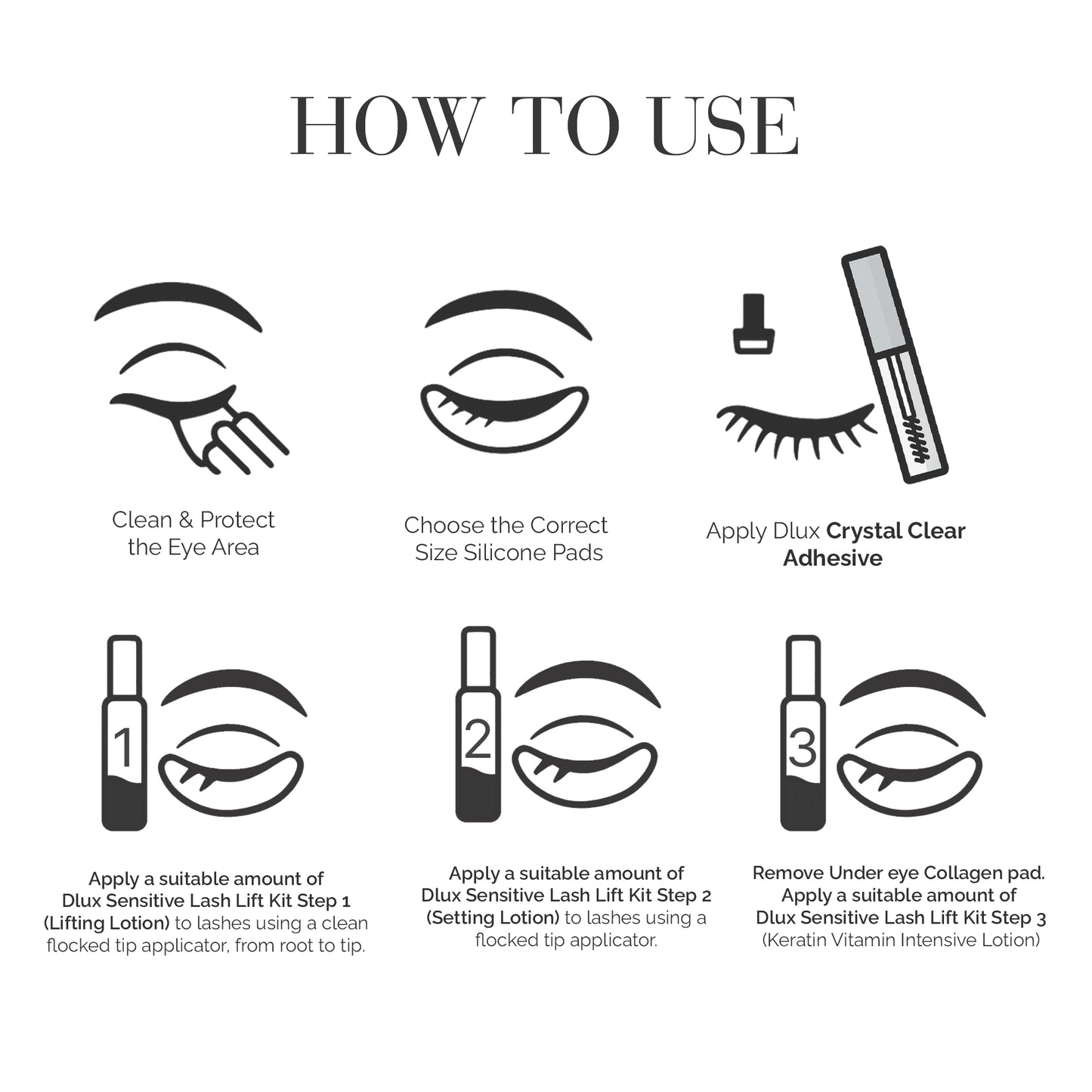 Illumination Eyelash Glue For Lash Lift