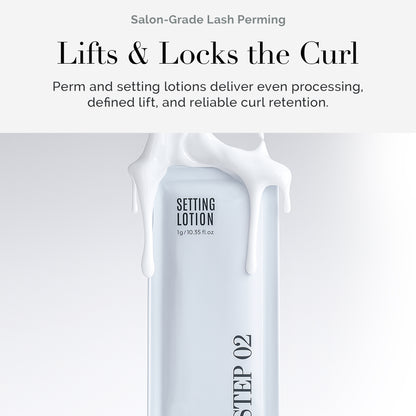 Step 2 » Korean Lash Setting & Perming Lotion / 15 Sachets