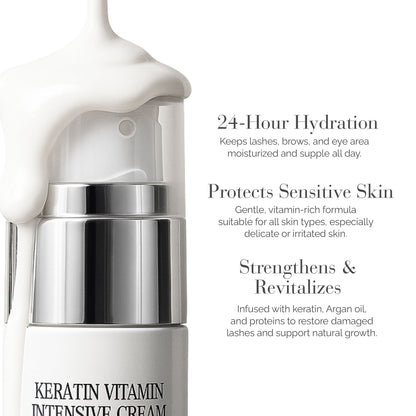 Keratin Vitamin C Cream for Lash Lifting