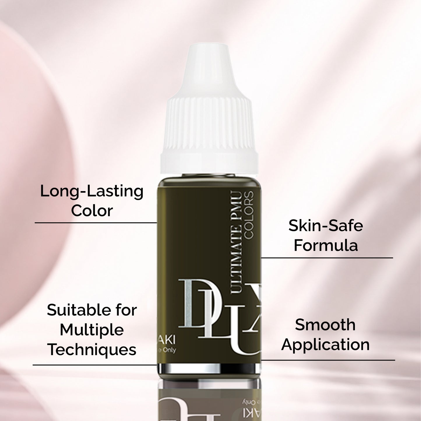 Ultimate PMU Colors (For Eyebrow : Khaki)