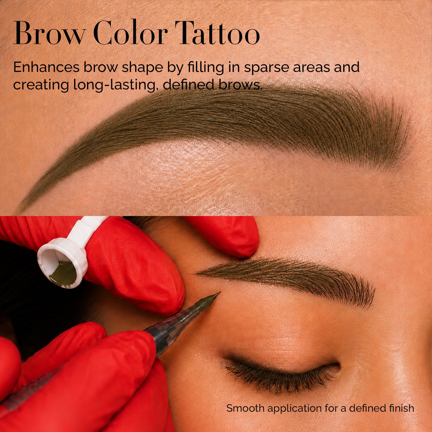 Ultimate PMU Colors (For Eyebrow : Khaki)