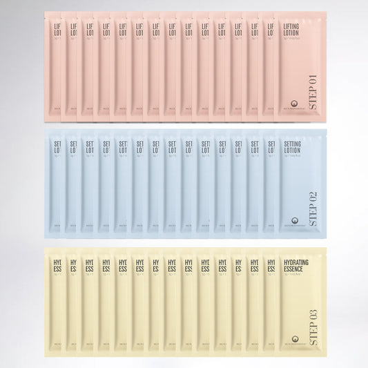 Korean Lash Lift Kit: Step 1, 2, 3 (Cysteamine + Thioglycolic Acid)