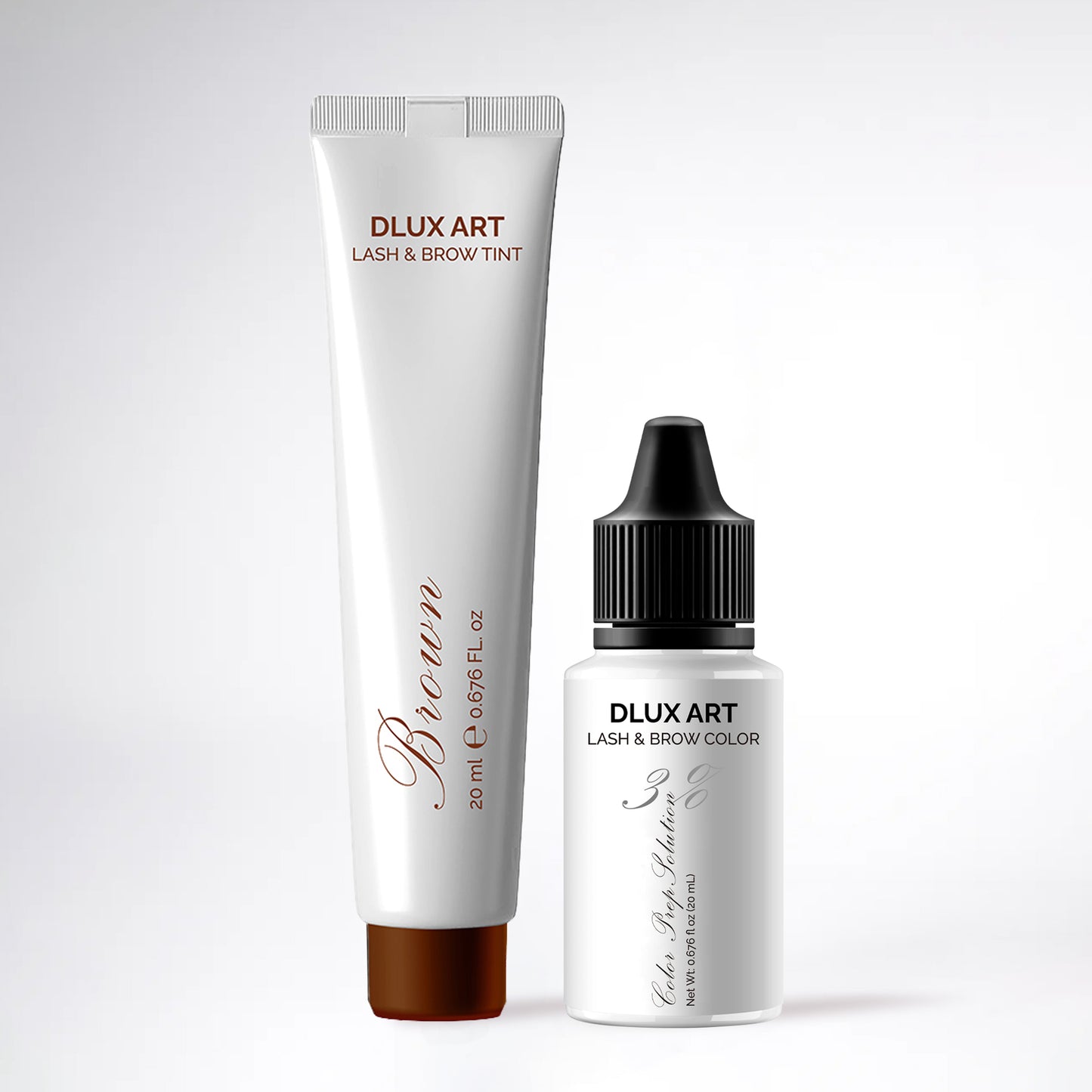 Korean Lash & Brow Brown Tint & Lash Developer
