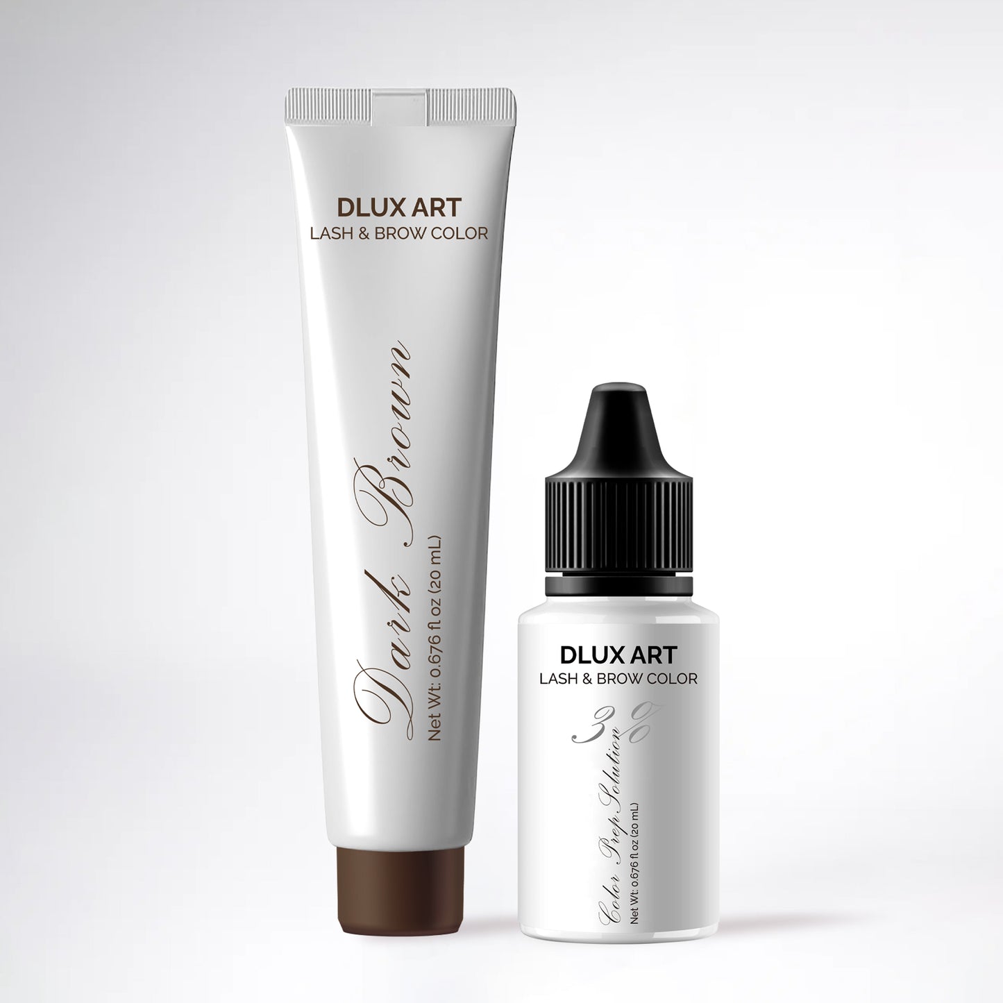 Korean Lash & Brow Dark Brown Tint & Lash Developer