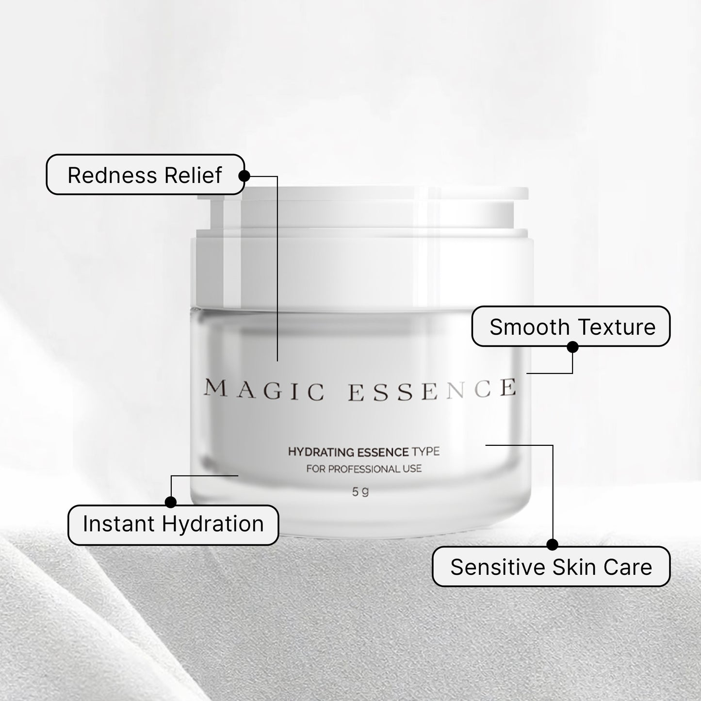 Korean Lash & Brow Black Tint Bundle with Magic essence
