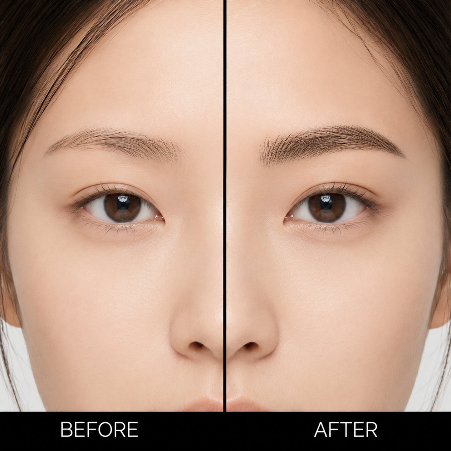 Korean Lash & Brow Black Tint Bundle with Magic essence