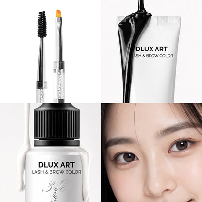 Korean Lash & Brow Bundle Black Tint Kit