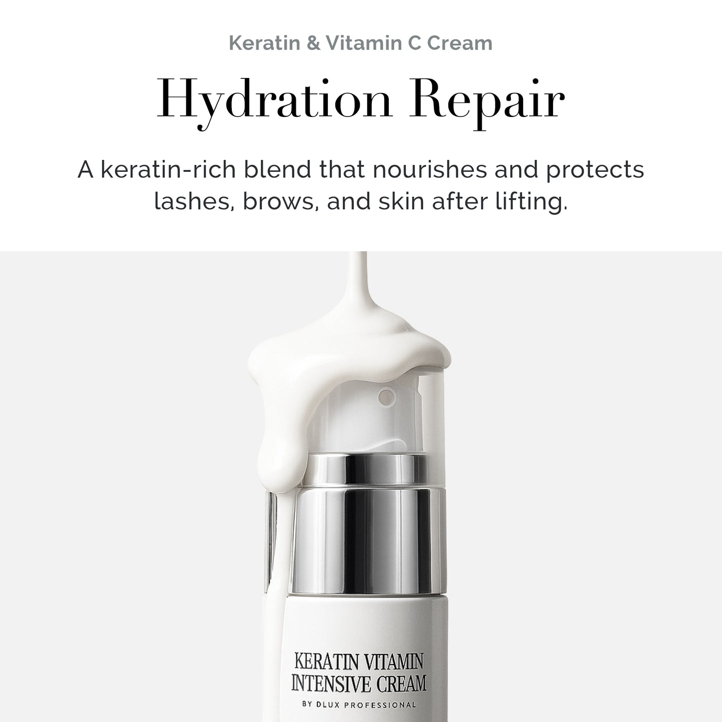 Keratin Vitamin C Cream for Lash Lifting