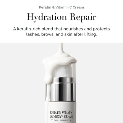 Keratin Vitamin C Cream for Lash Lifting