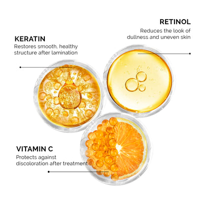Keratin Vitamin C Cream for Lash Lifting