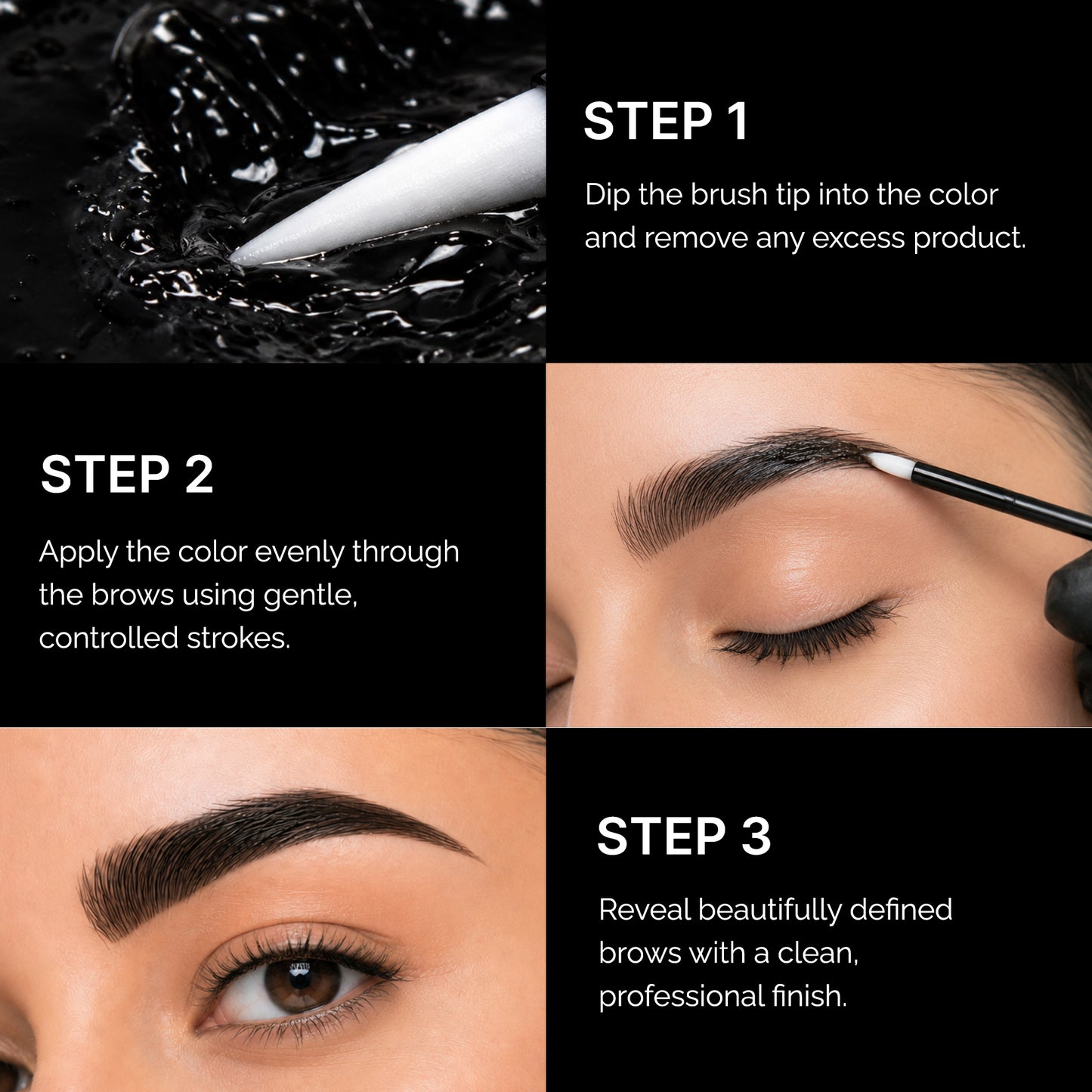 10-Pack Disposable Brushes – Lash & Brow