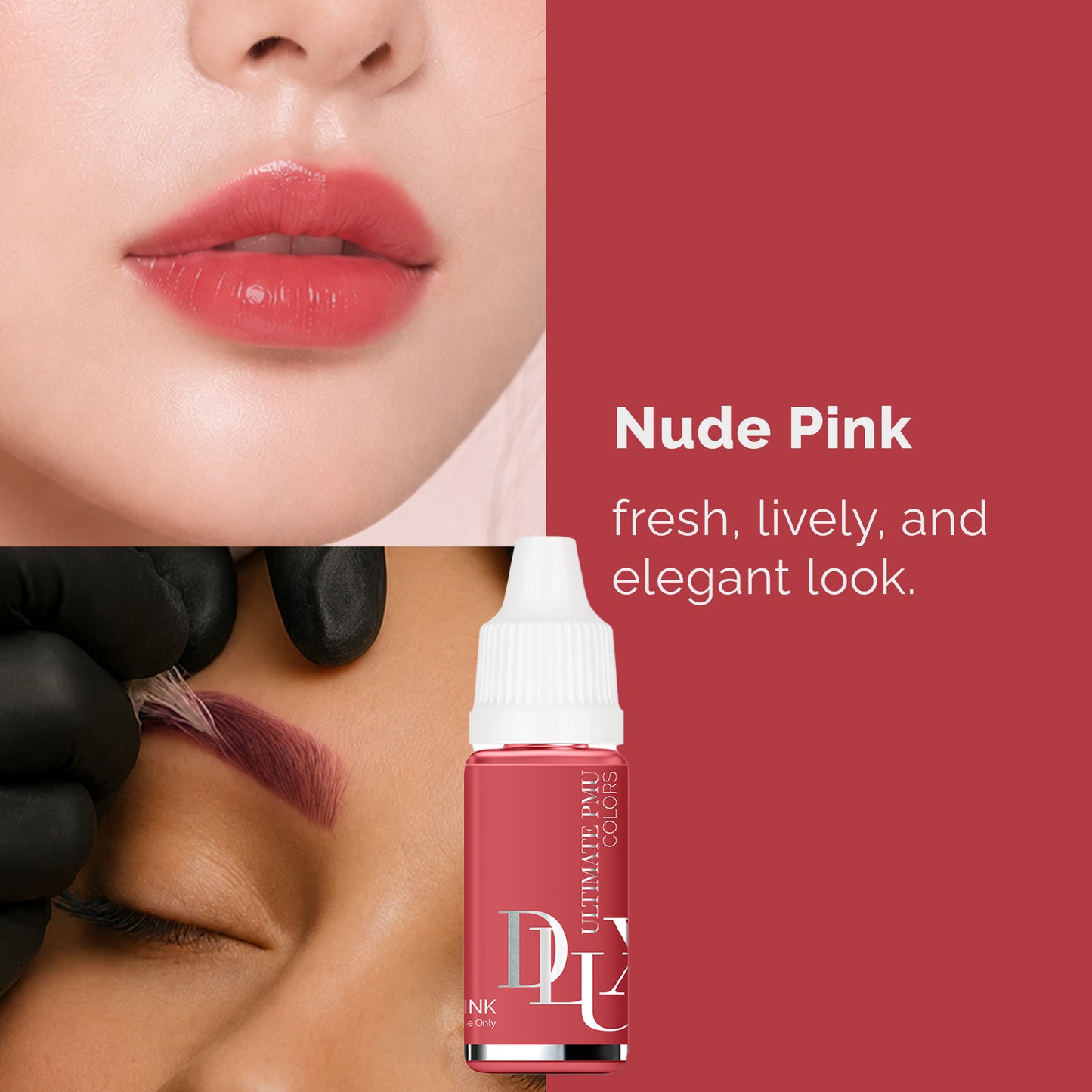 Ultimate PMU Colors (For Lips : Nude Pink)