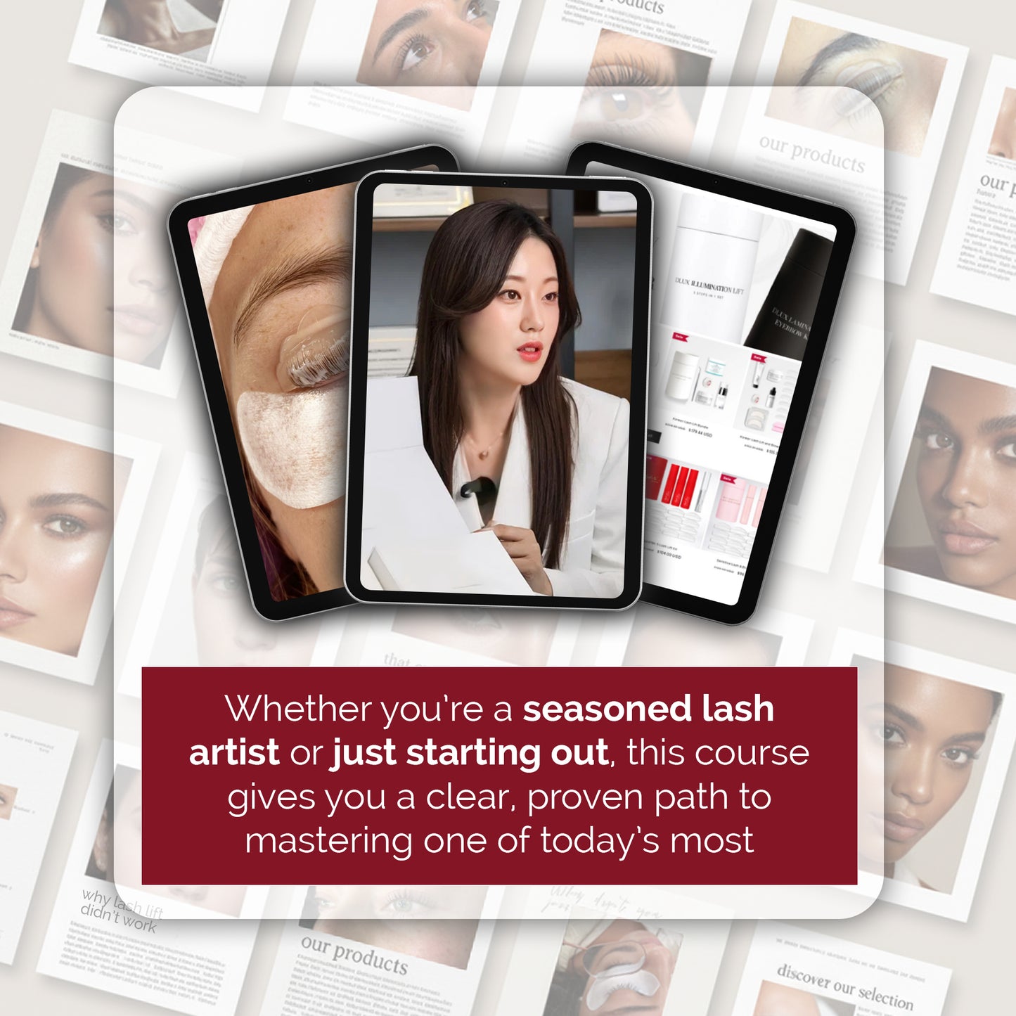 Korean Lash Lift Course