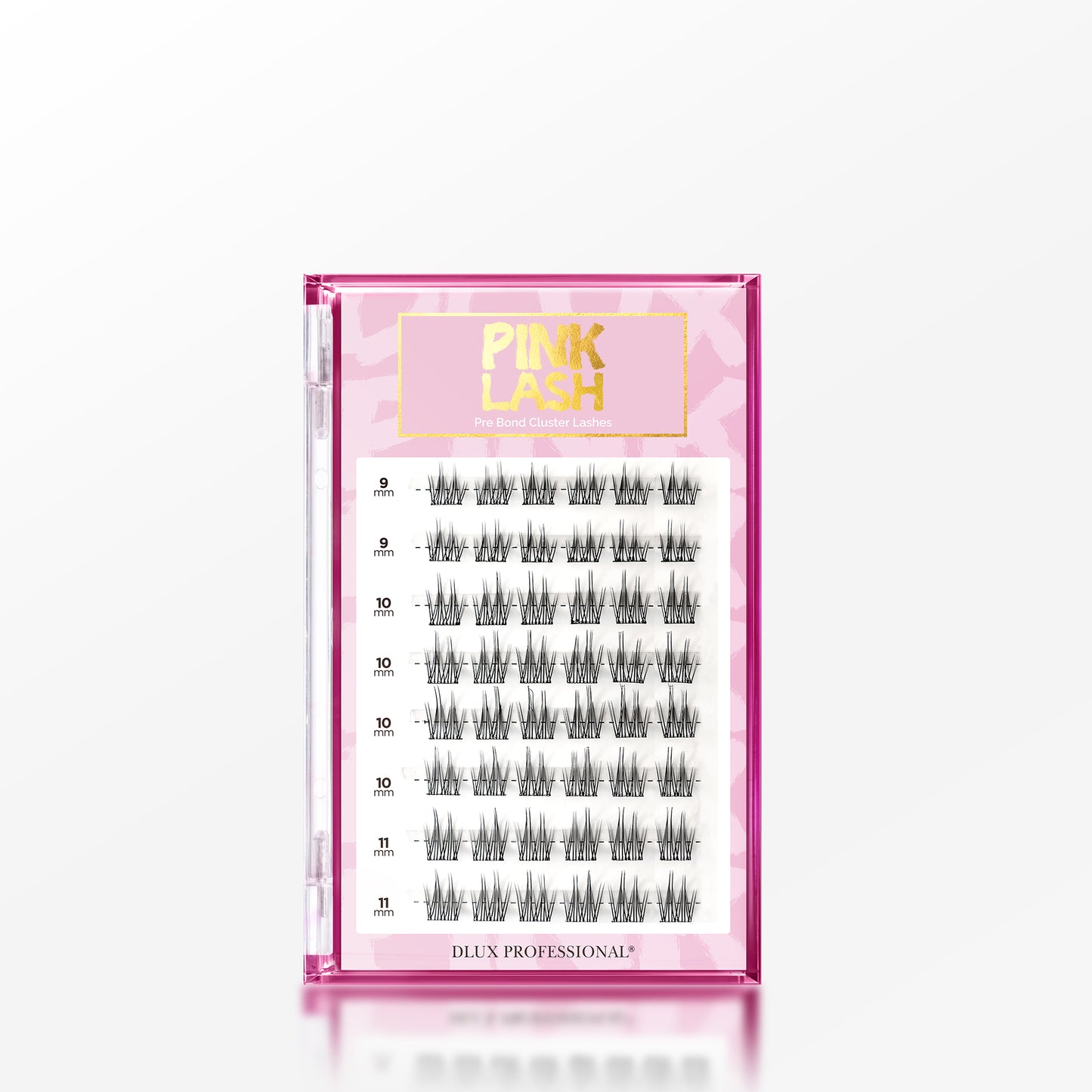 Glue-less Pink Lash Cluster