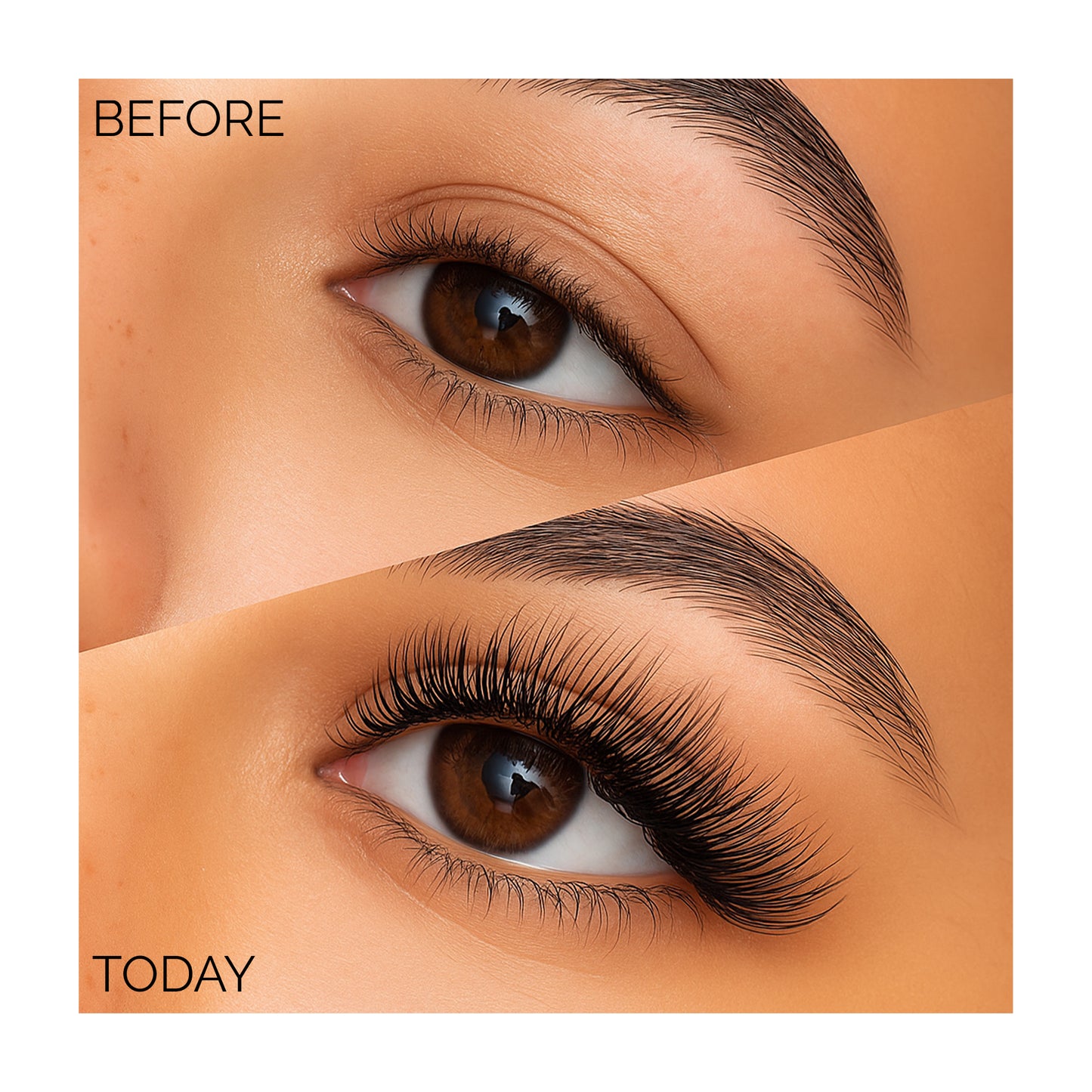 Glue-less Pink Lash Cluster