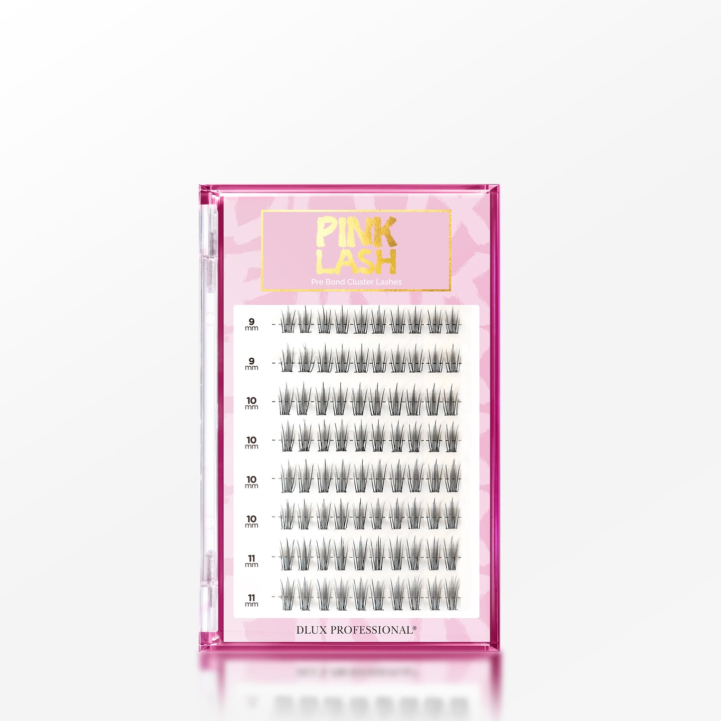 Glue-less Pink Lash Cluster