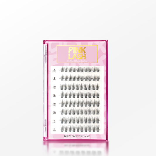 Glue-less Pink Lash Cluster