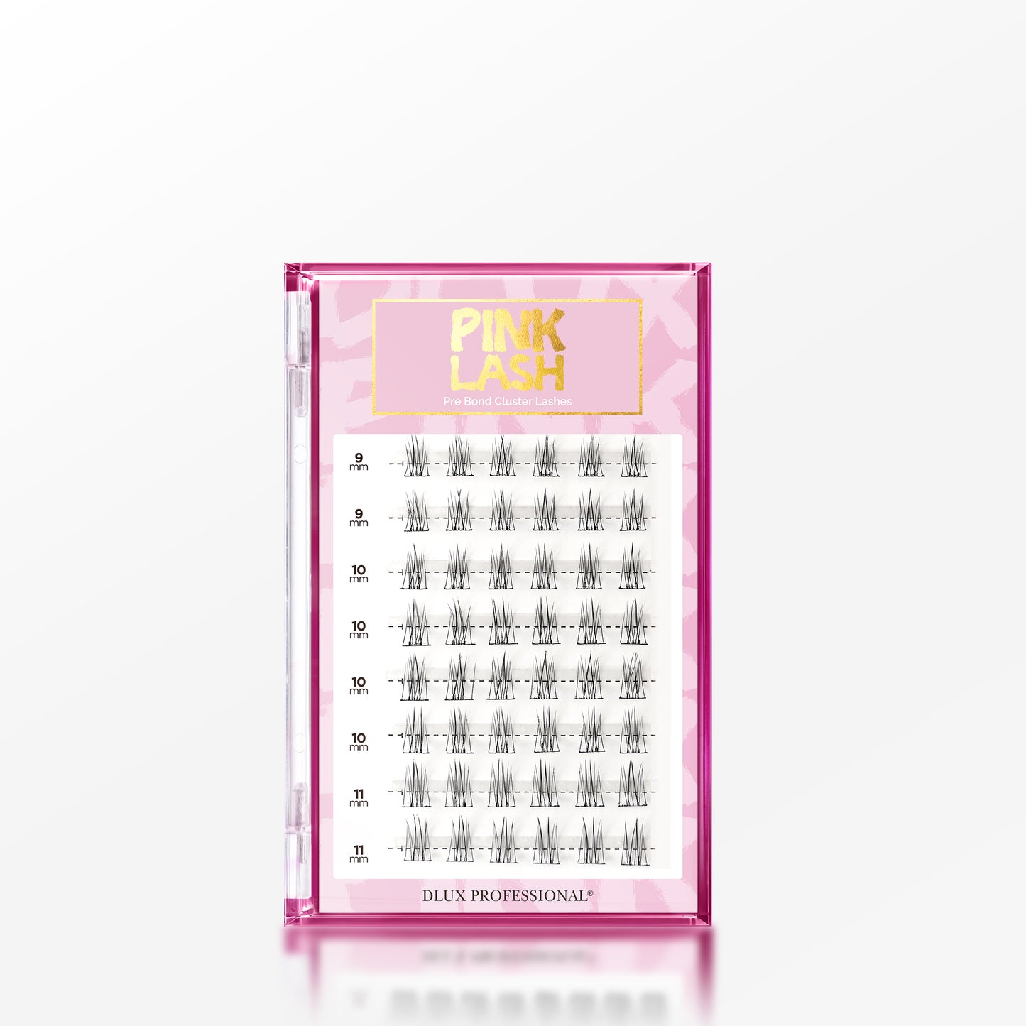 Glue-less Pink Lash Cluster