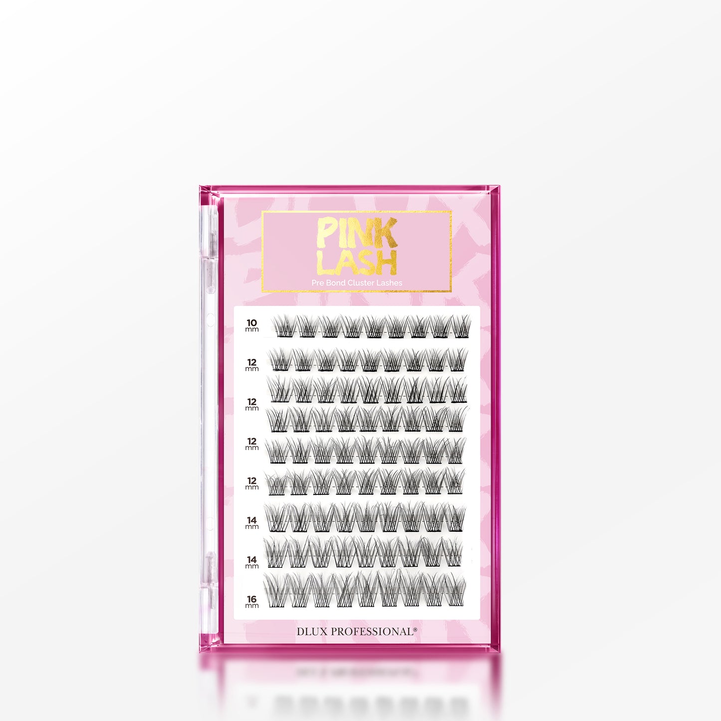 Glue-less Pink Lash Cluster