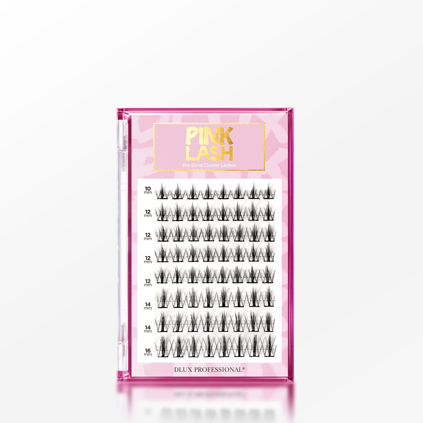 Glue-less Pink Lash Cluster