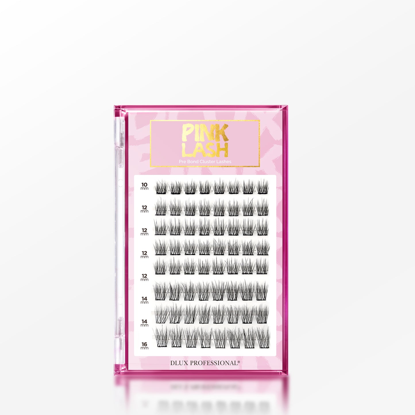 Glue-less Pink Lash Cluster