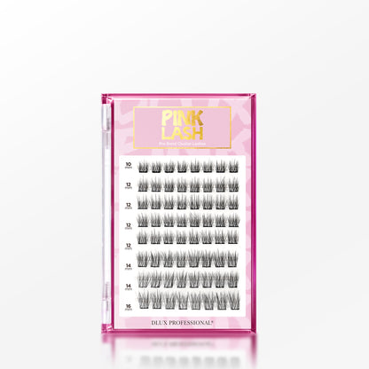 Glue-less Pink Lash Cluster