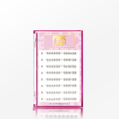 Glue-less Pink Lash Cluster