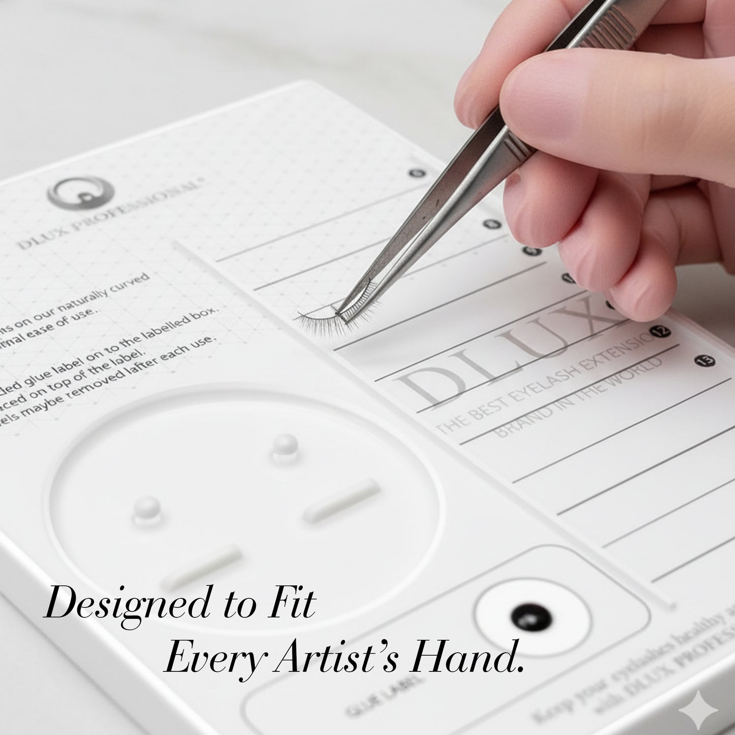 Eyelash Plate Plastic