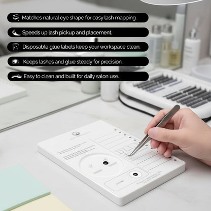 Eyelash Plate Plastic