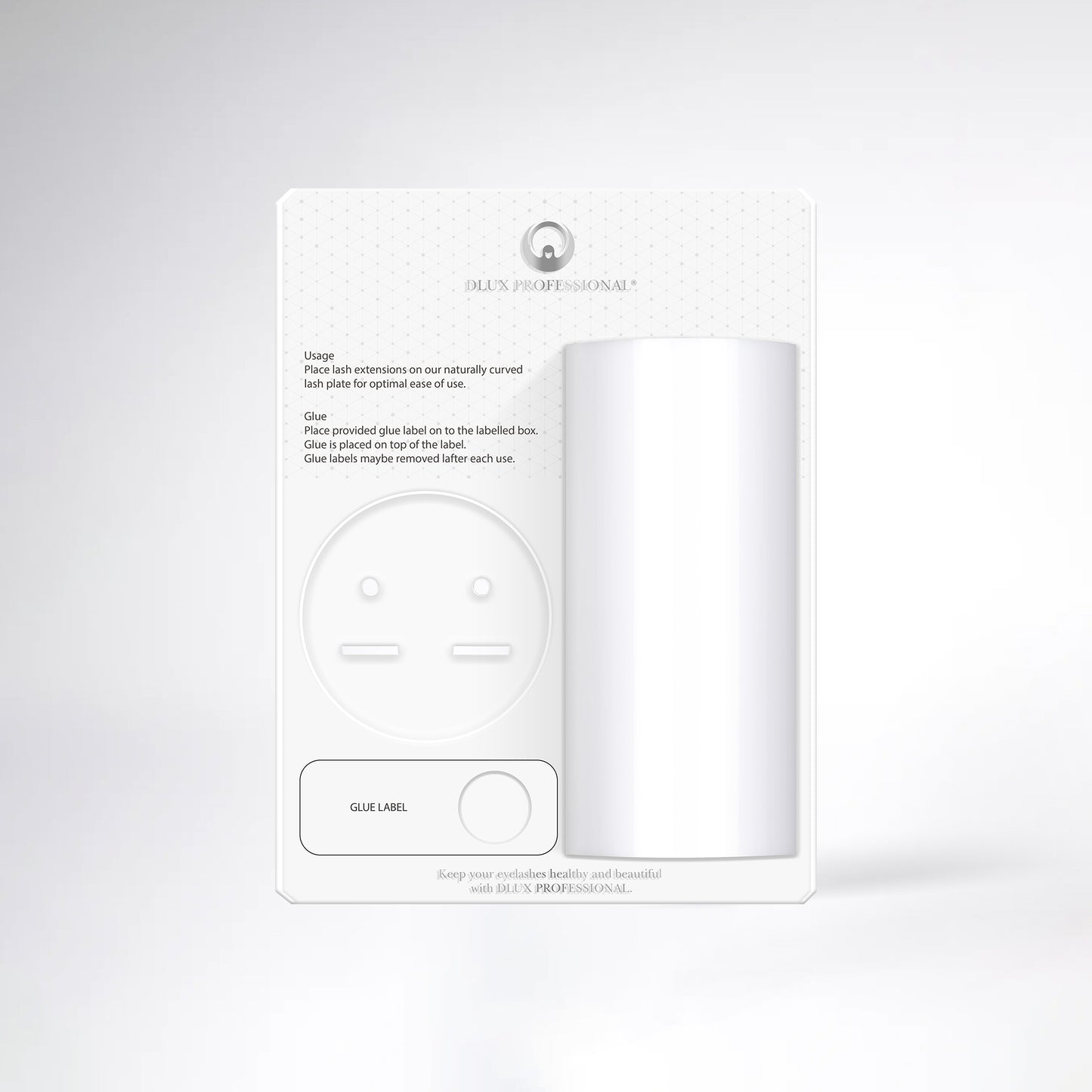 Eyelash Plate Plastic