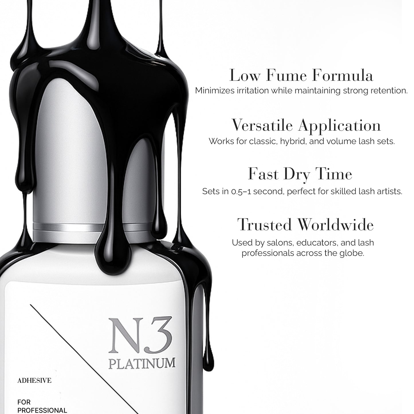 Platinum Line Eyelash Extension Adhesive