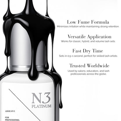 Platinum Line Eyelash Extension Adhesive