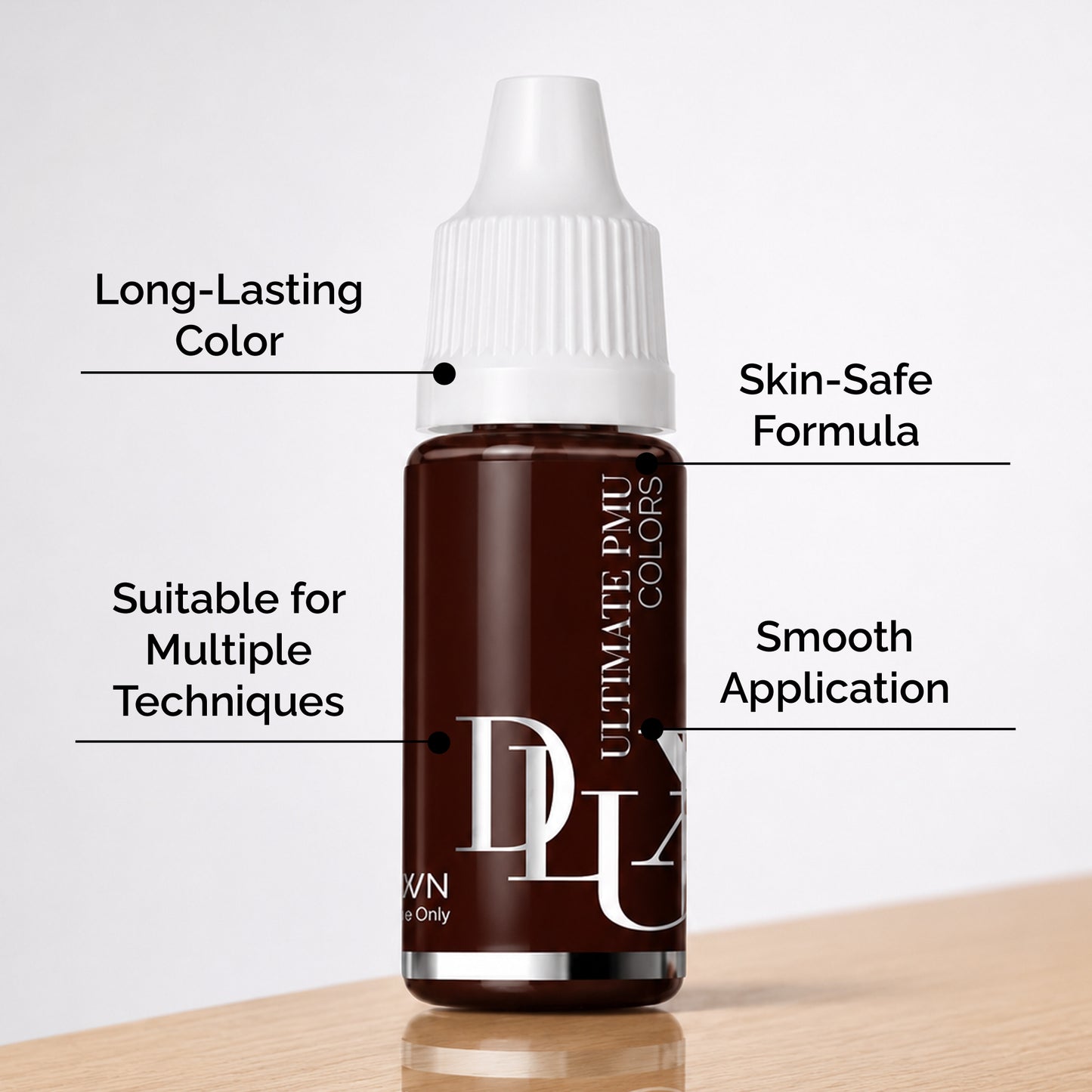 Ultimate PMU Colors (For Eyebrow : Choco Brown)