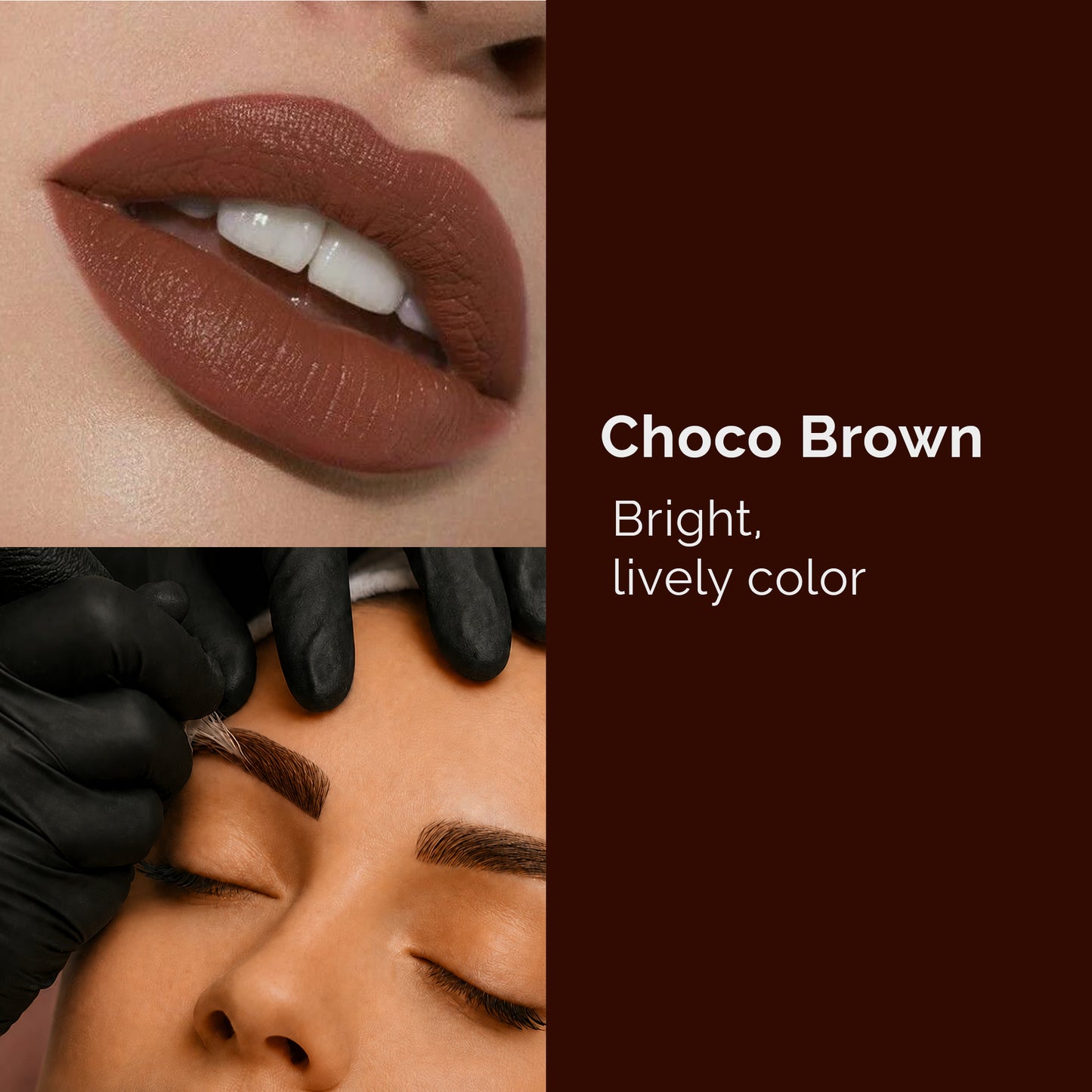 Ultimate PMU Colors (For Eyebrow : Choco Brown)