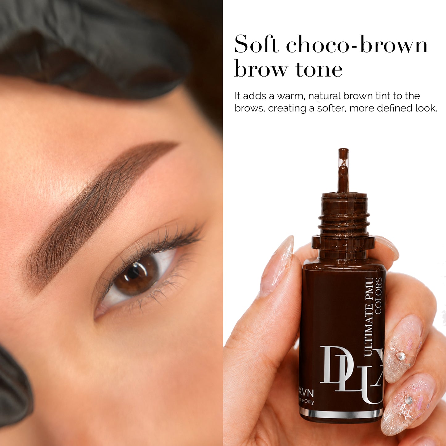 Ultimate PMU Colors (For Eyebrow : Choco Brown)
