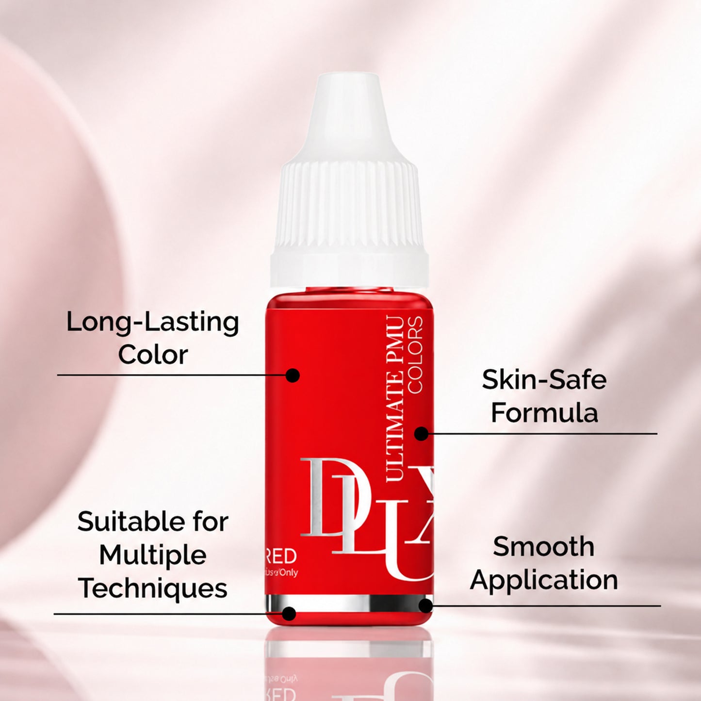 Ultimate PMU Colors (For Lips : Dark Red)