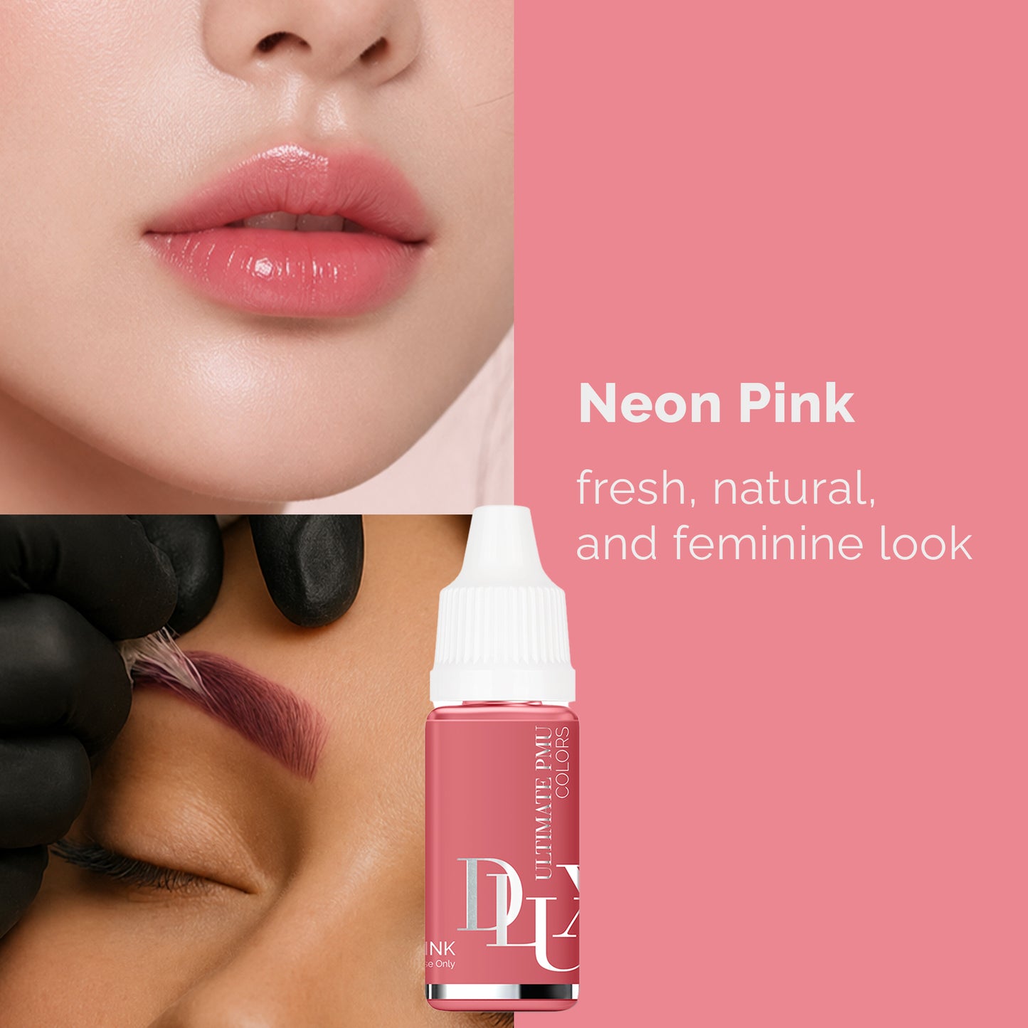 Ultimate PMU Colors (For Lips : Neon Pink)
