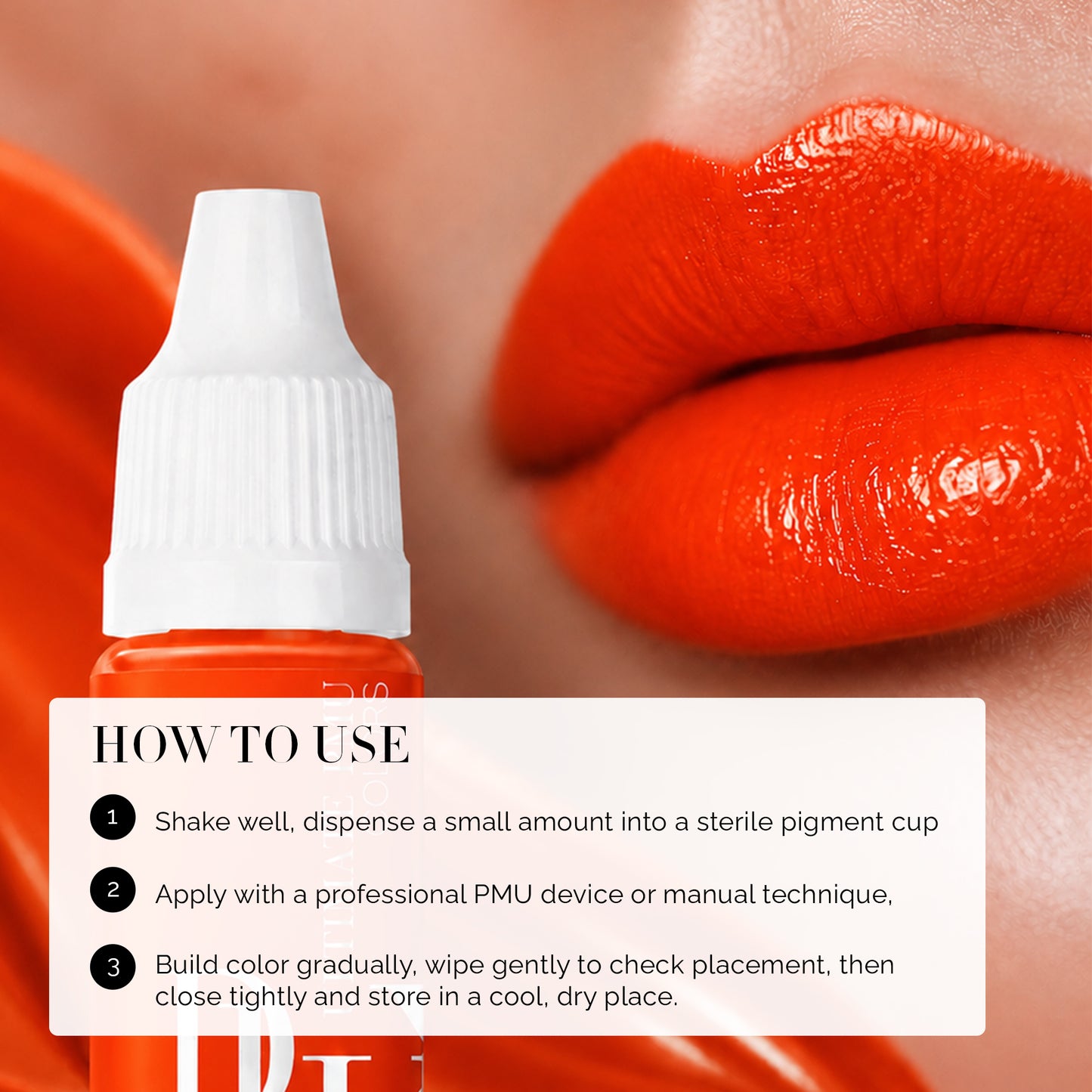 Ultimate PMU Colors (For Lips : Orange)