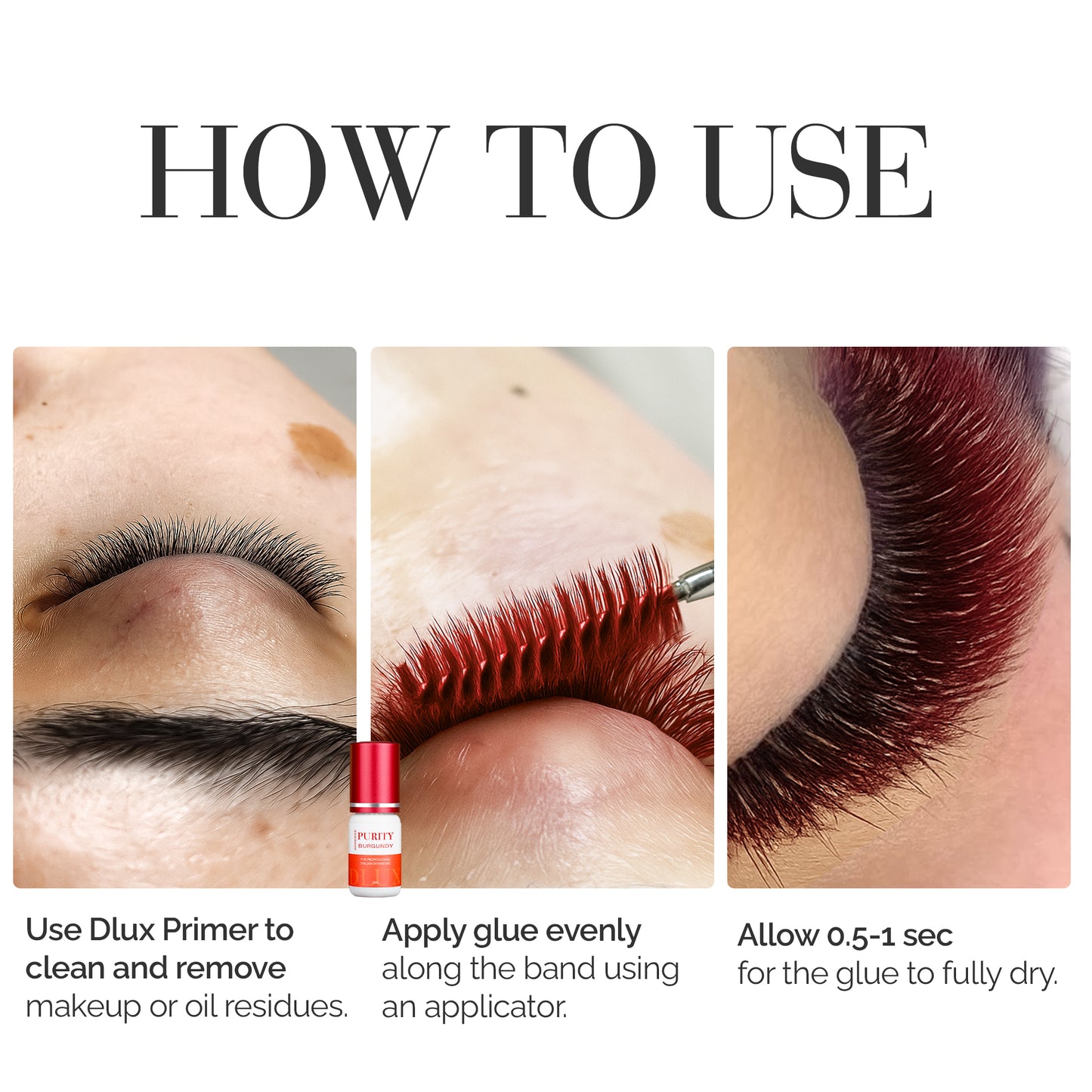 Purity Color Line Eyelash Glue