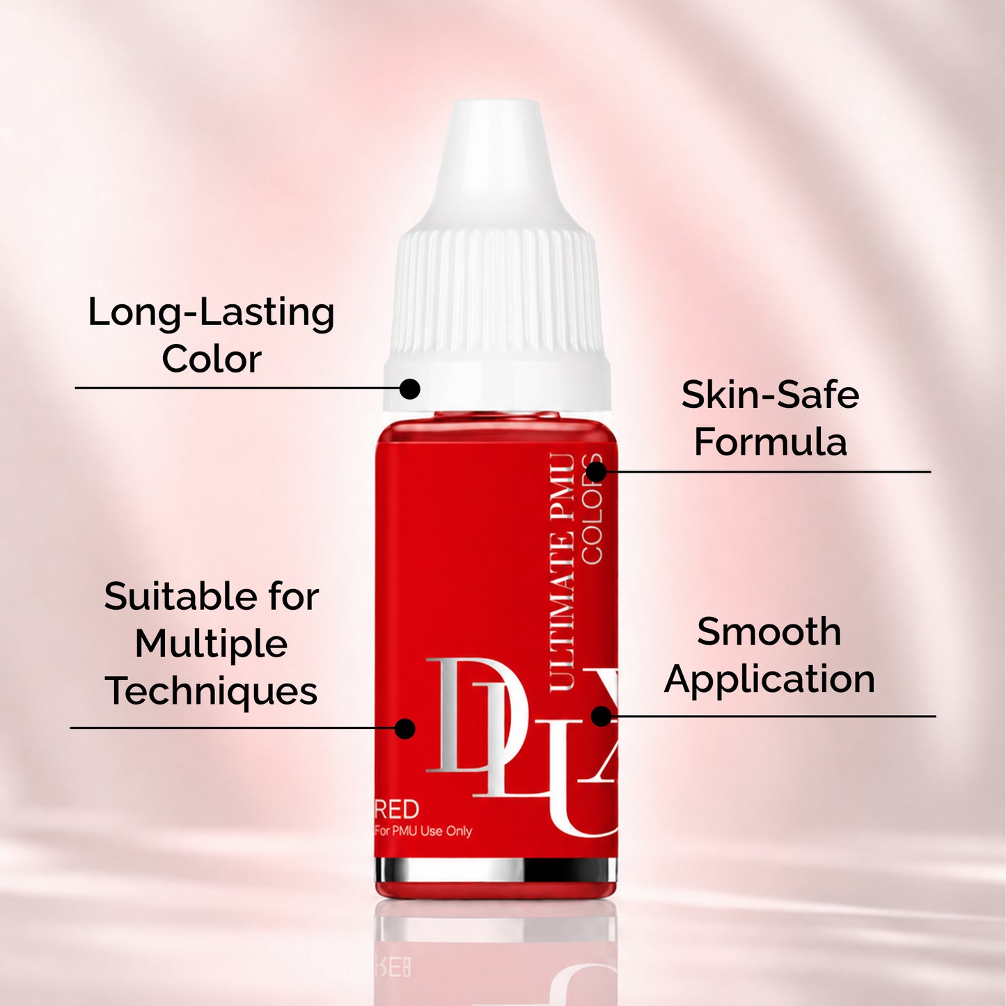 Ultimate PMU Colors (For Lips : Red)
