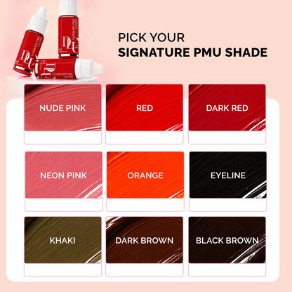 Ultimate PMU Colors (For Lips : Red)