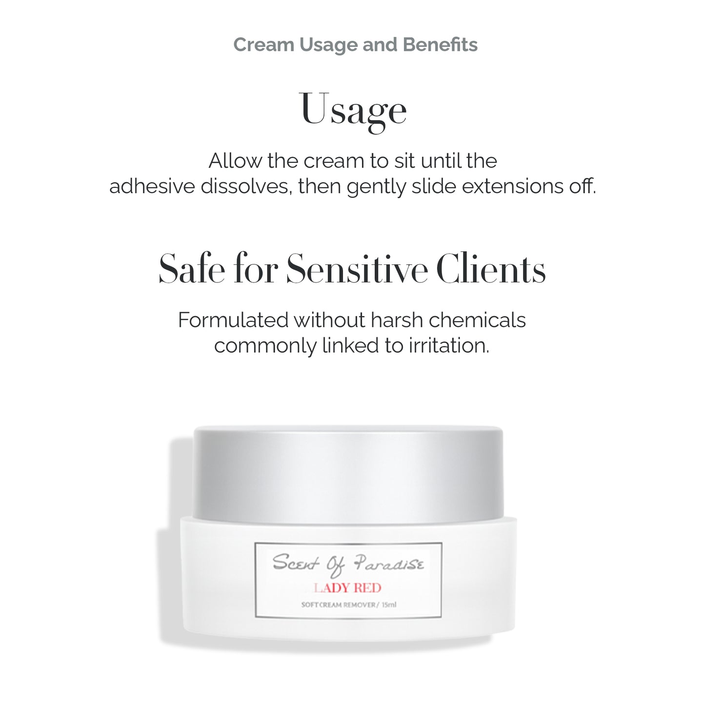 Scent Of Paradise Soft Cream Remover