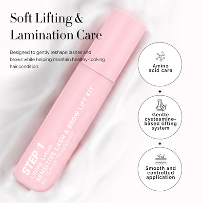 Step 1: Korean Lash & Brow Lifting Lotion (Cysteamine Based)