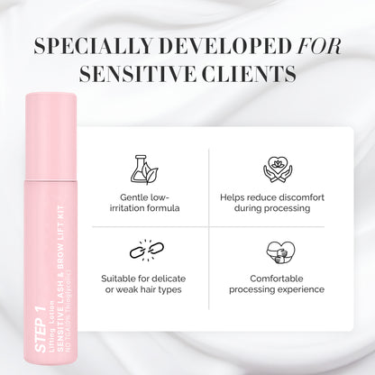 Step 1: Korean Lash & Brow Lifting Lotion (Cysteamine Based)