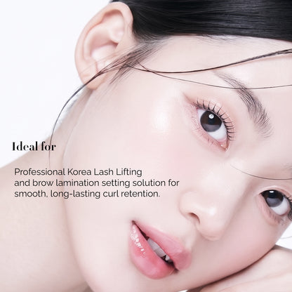 Step 2:  Korean Lash & Brow Setting Lotion (Cysteamine Based)