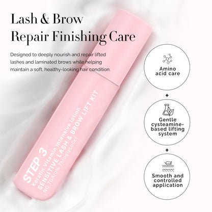 Step 3:  Korean Lash & Brow Keratin Vitamin Intensive Lotion
