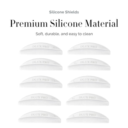 Eyelash Perming Silicone Eye Shield Pads