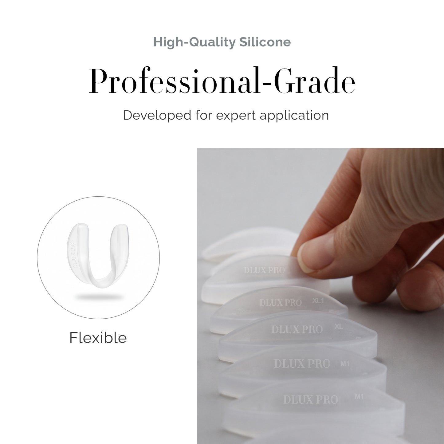 Eyelash Perming Silicone Eye Shield Pads