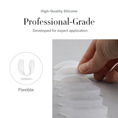 Eyelash Perming Silicone Eye Shield Pads